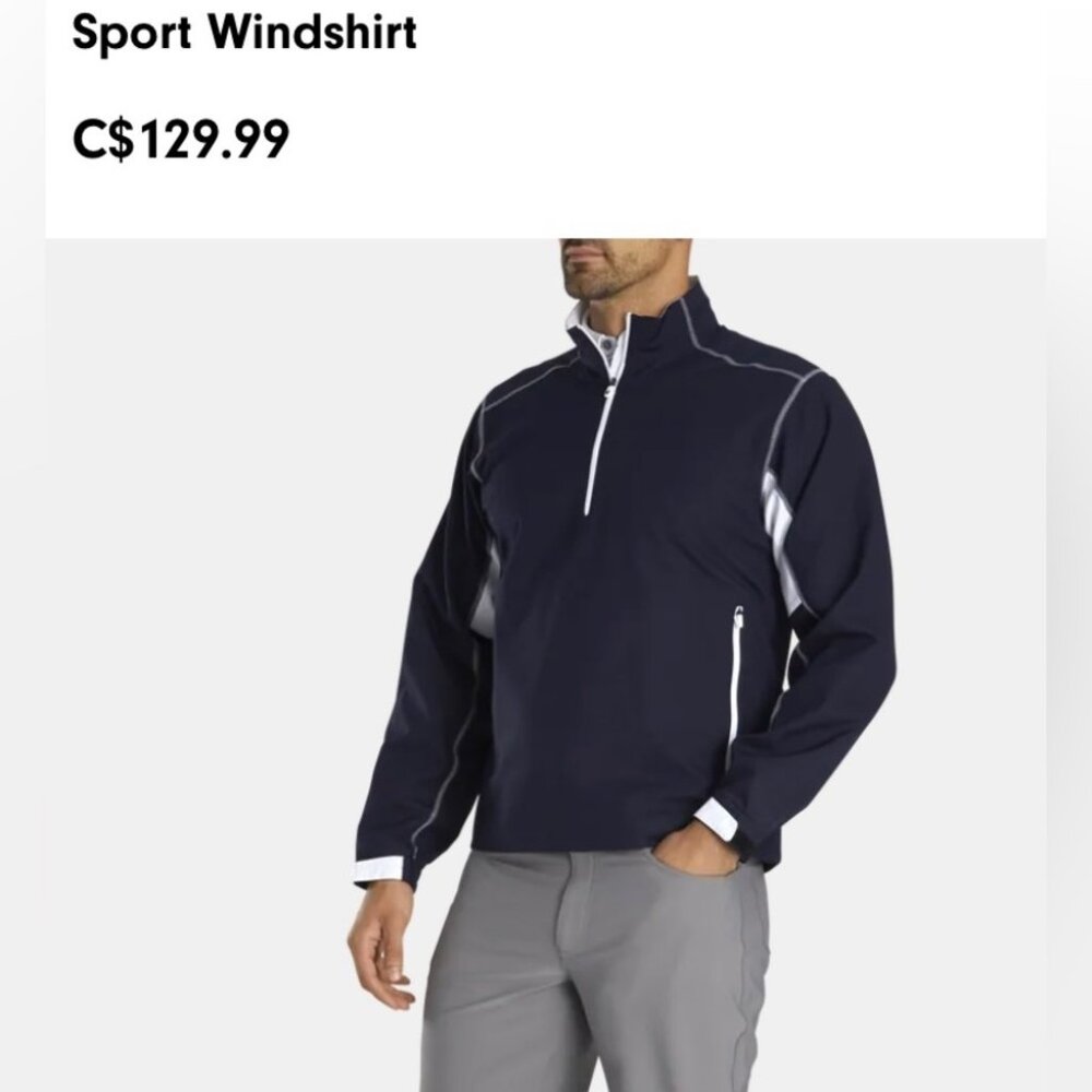 FootJoy wind shirt